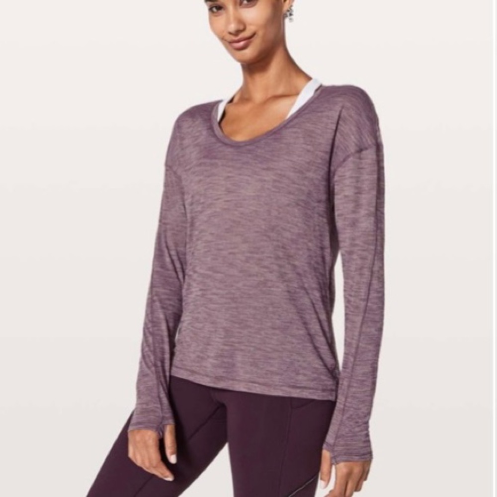 Lululemon Meant To Move Shirt Sz Sm/Med Purple - Picture 1 of 12
